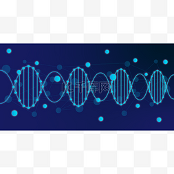 科技分子基因背景