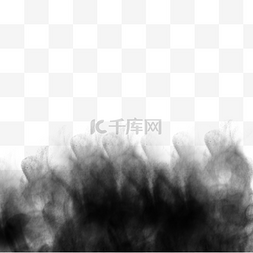 黑色硝烟图片_缥缈雾气喷雾