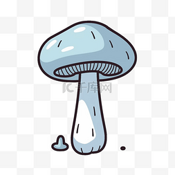 蘑菇扁平卡通免抠图素材