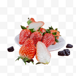 水果生鲜背景图片_粉色草莓水果