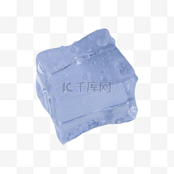冰块凝固透明冰箱