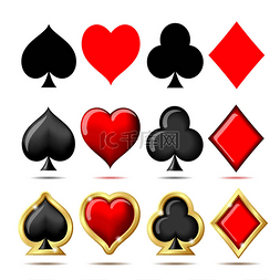扑克牌手绘图片_3d 扑克牌套装.