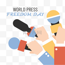 世界新闻图片_媒体采访世界新闻自由日