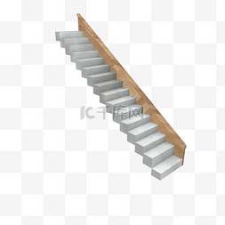 有扶手的桥图片_3DC4D立体扶手楼梯
