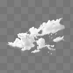 大气云层图片_白色烟雾云景天空乌云