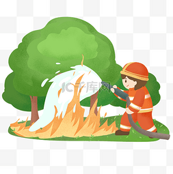 森林消防防火火灾