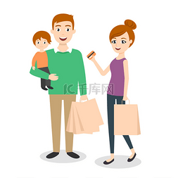 关系图图片_矢量图的家庭: 妈妈、 爸爸和儿子