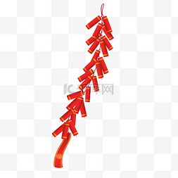 中国新年节日鞭炮