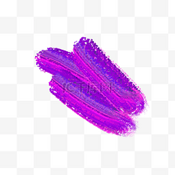 紫色颜料质感笔刷