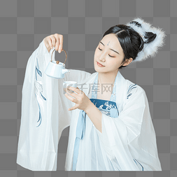 汉服文化汉服美女人物