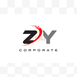 耐克标志图片_Zy 现代字母标志设计与耐克