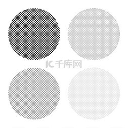 灰色工业图片_圆形滤镜材料图标轮廓设置黑色灰