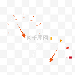 科技线条刻度图片_摩托车转速仪表盘卡通风格