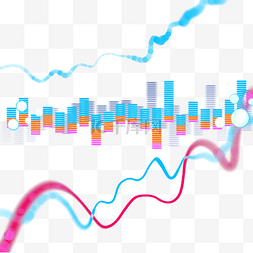 增长的曲线图片_股票市场走势图融资分析图例