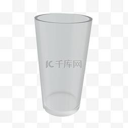 白杯子样机图片_3DC4D立体水杯