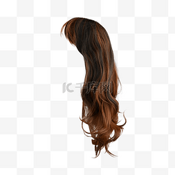 多发性硬化症图片_假发头发长发头部女士