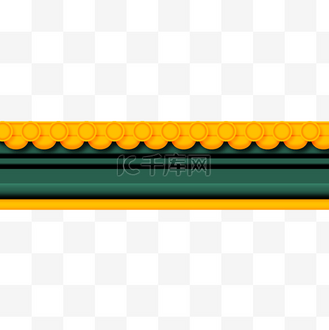 中国古风建筑屋檐国潮