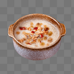 月子米粥图片_中式传统早点美味红枣米粥