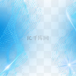 科技光效素材图片_蓝色螺旋网格抽象科技光效
