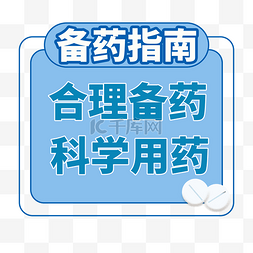 新冠疫情提示图片_新冠居家合理备药科学用药指南疫