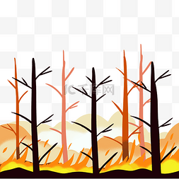 保护自然森林图片_森林火灾起火着火
