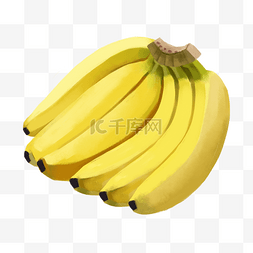 夏季新鲜好吃的水果香蕉夏天