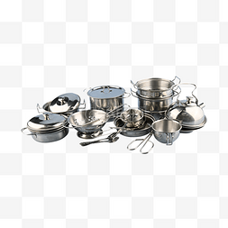 锅碗瓢盆套装不锈钢厨具
