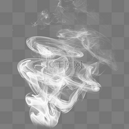 冒烟动图图片_缥缈白烟烟雾