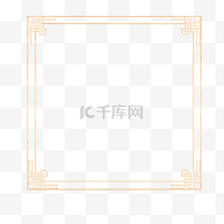 中国风格木质边框