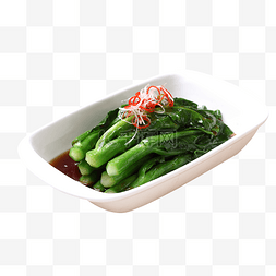 煮水图片_中国传统美食蔬菜清炒白灼