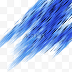 蓝白企鹅图标图片_线条蓝白射线抽象边框