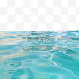 深蓝色水面图片_3D立体水面