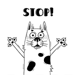 插图中有一只滑稽的猎犬它大喊停警告的设计要当心狗插图中有一只滑稽的猎犬它大喊停警告的设计要当心狗矢量中的可爱动物