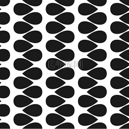 斯沃琪logo图片_抽象的无缝下降模式单色黑白纹理