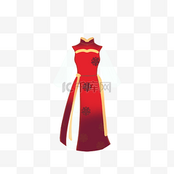 改良中式图片_新中式改良国风旗袍服装设计