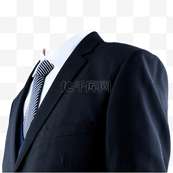 男士衬衫设计图片_摄影图黑西装白衬衫有领带