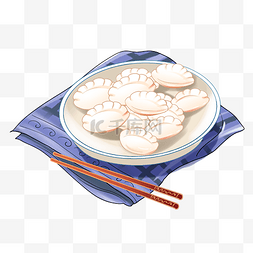 立冬美食水饺