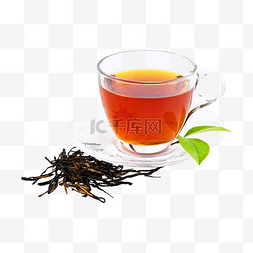 红色茶叶图片_红茶红茶饮料