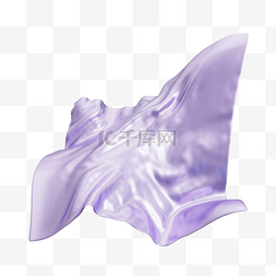 紫色布料图片_3DC4D立体紫色飘逸丝绸