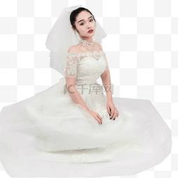 白色婚纱新娘图片_白色婚纱新娘人物