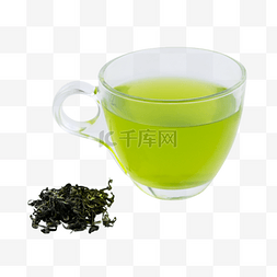 绿茶有机饮料绿色