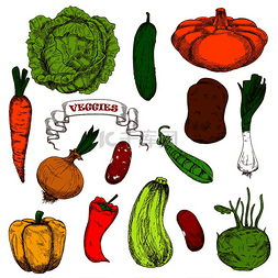 新鲜韭菜图片_健康的有机新鲜胡萝卜、洋葱、南