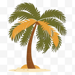 椰子树树木图片_夏季装饰椰子树树木