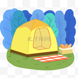 春游露营帐篷
