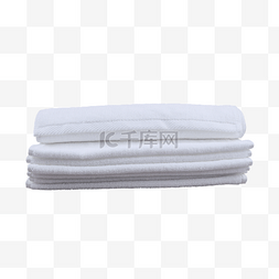 纯棉白色毛巾织物卫生干燥