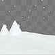 3DC4D立体雪地雪山雪景