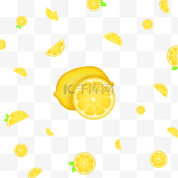 简约底纹黄色图片_柠檬底纹