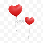 3DC4D立体爱心气球