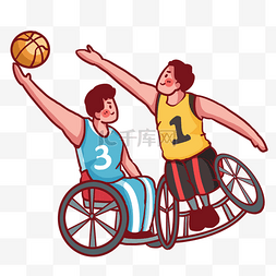 东京残奥会残疾人打篮球
