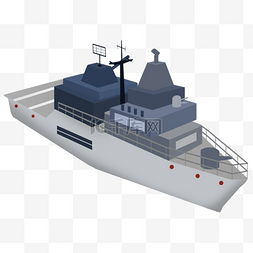 我的海军梦图片_军舰导航船卡通